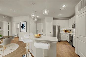 White cabinets
